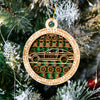 Z-car Collection 3-Layer Handmade Wood Art Ornament