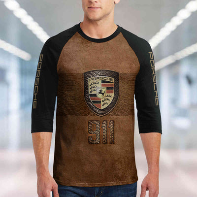 911 Unisex 3/4-Sleeve Raglan T-Shirt