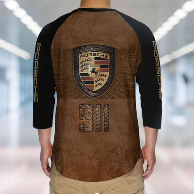 911 Unisex 3/4-Sleeve Raglan T-Shirt