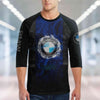 B.M.W Unisex 3/4-Sleeve Raglan T-Shirt
