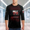 Skyline/GTR Unisex 3/4-Sleeve Raglan T-Shirt