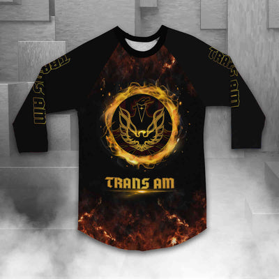 Trans Am Unisex 3/4-Sleeve Raglan T-Shirt