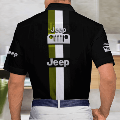 Jeep Casual Short Sleeve Button Shirt