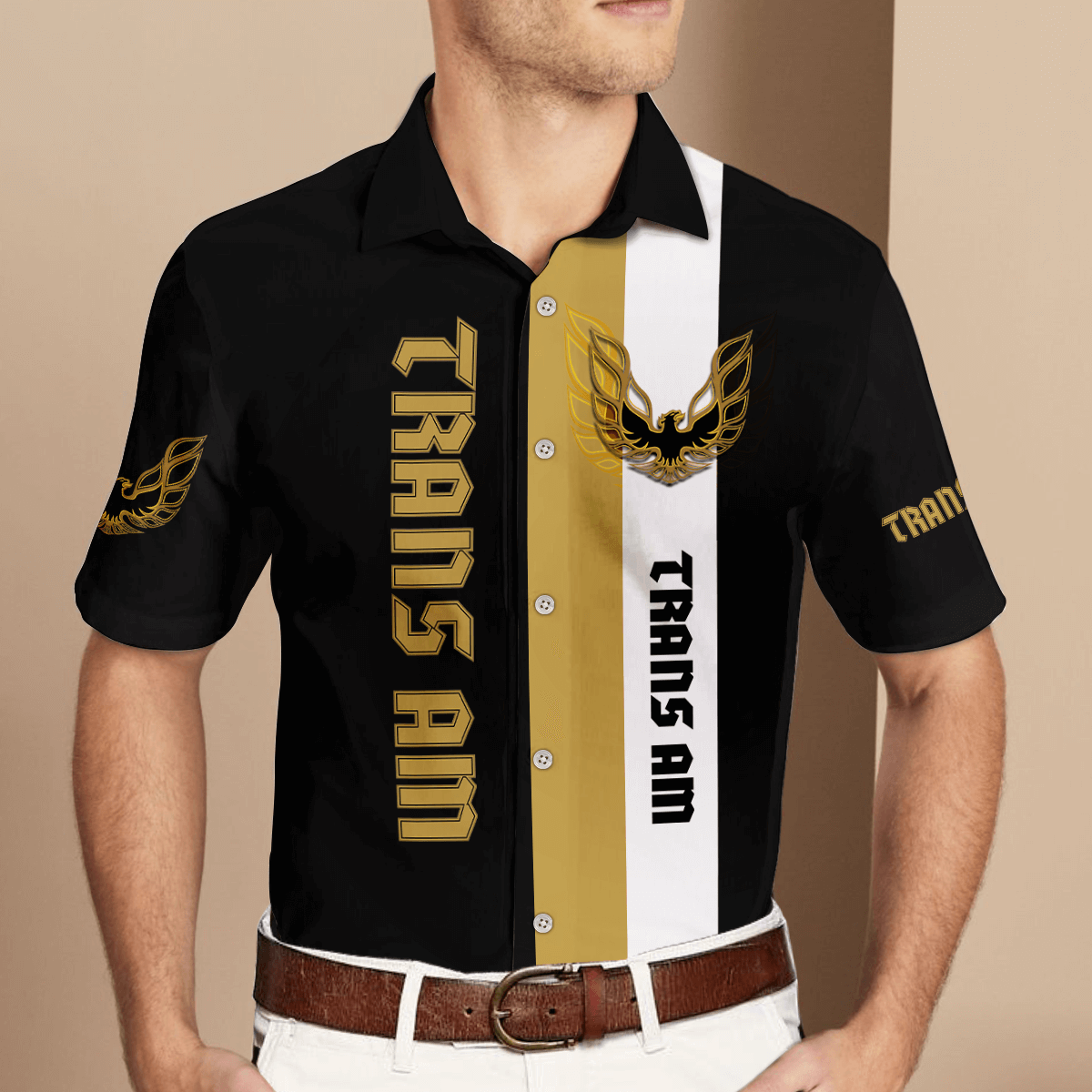 Firebird Casual Short Sleeve Button Shirt