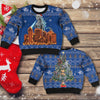 Godzilla Christmas Sweater - Kid Version