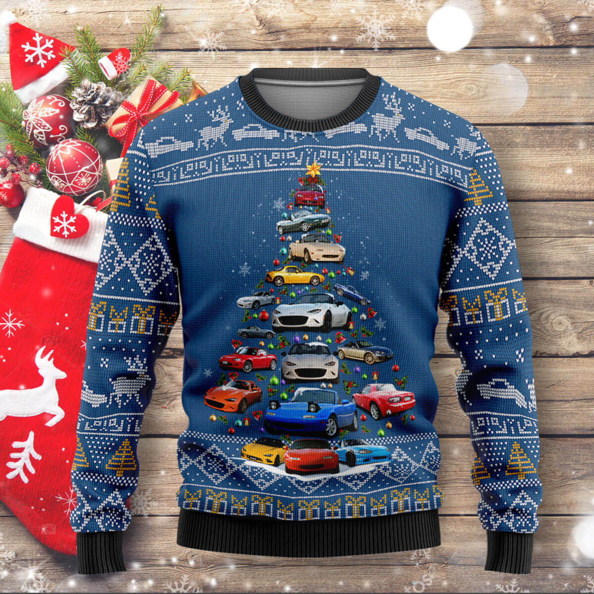 Miata 2025 christmas sweater