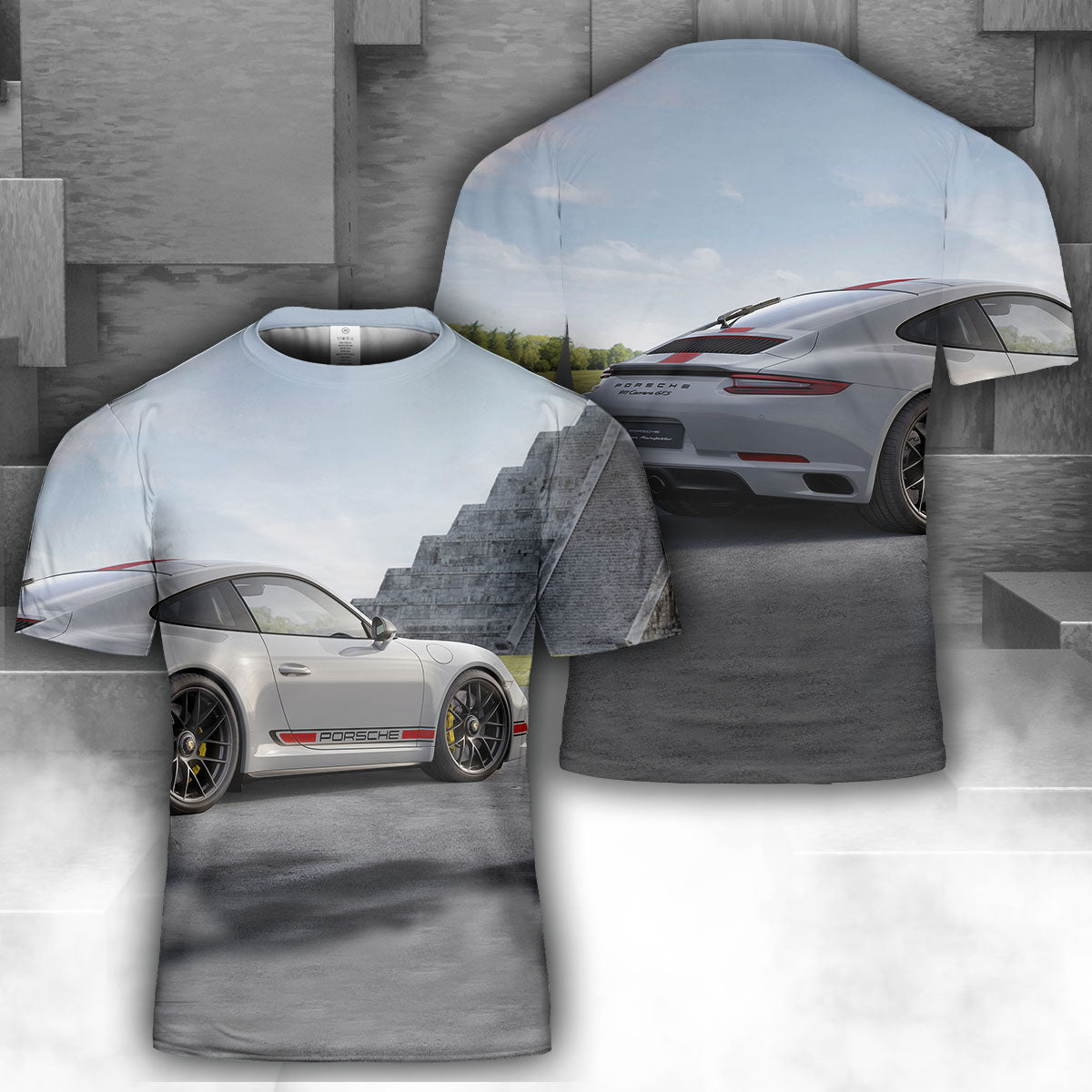 911 3D Art All Over Print T-shirt