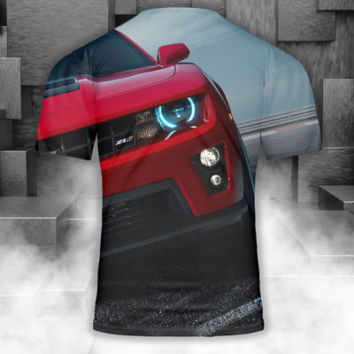 Camaro 3D Art All Over Print T-shirt