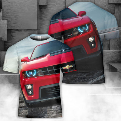 Camaro 3D Art All Over Print T-shirt