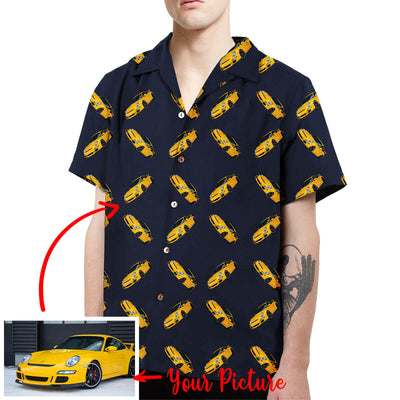 Personalized Car Picture Aloha Shirt