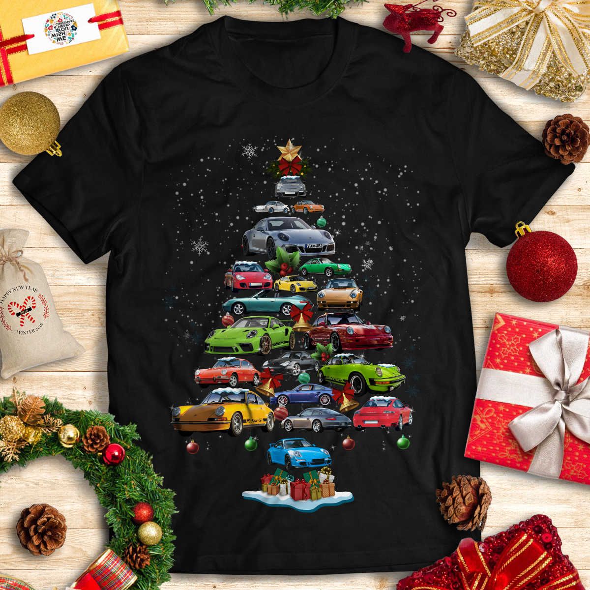 911 Christmas T-shirt
