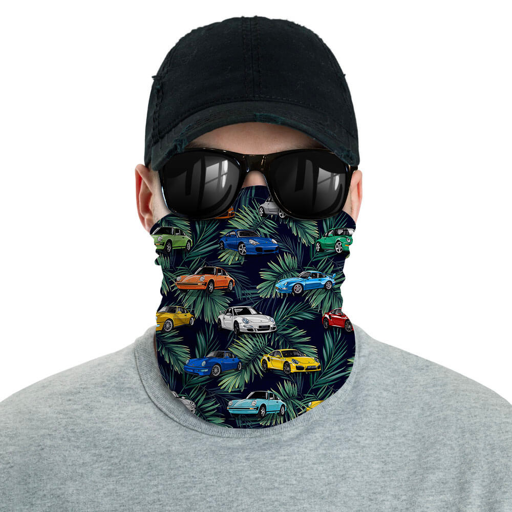 911 Collection Art Hawaiian Neck Gaiter/Bandana