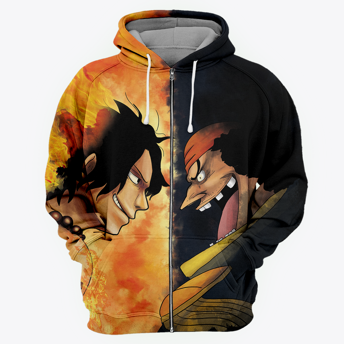 Ace vs Teach 3D Printed Hoodie