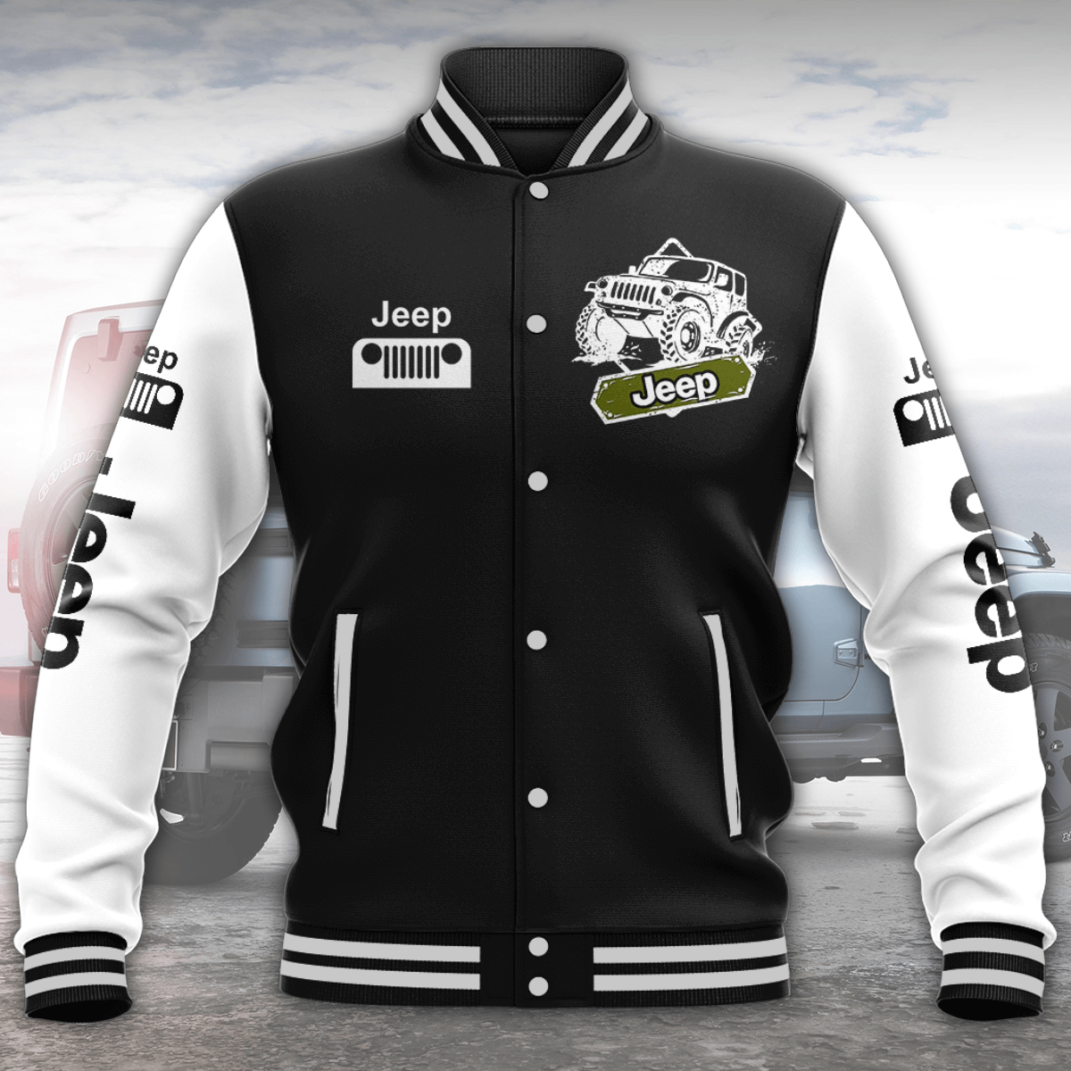 Jeep Baseball Jacket