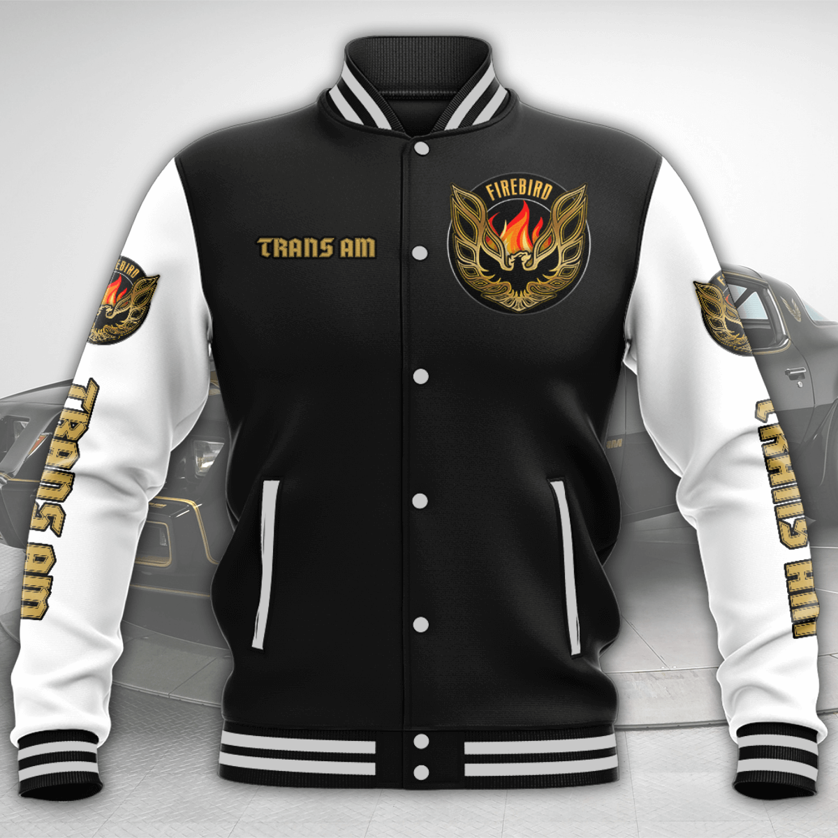 Firebird Baseball Jacket - TrendySweety