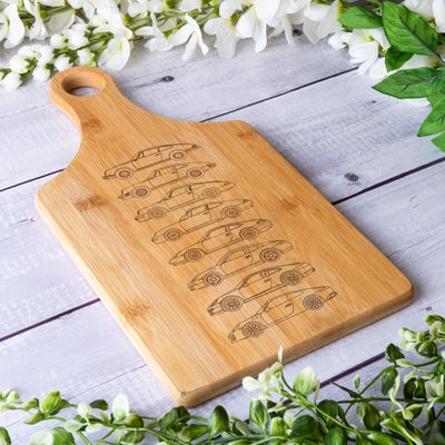911 Silhouette Collection Art Cutting Board