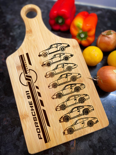 911 Silhouette Collection Art Cutting Board v.2