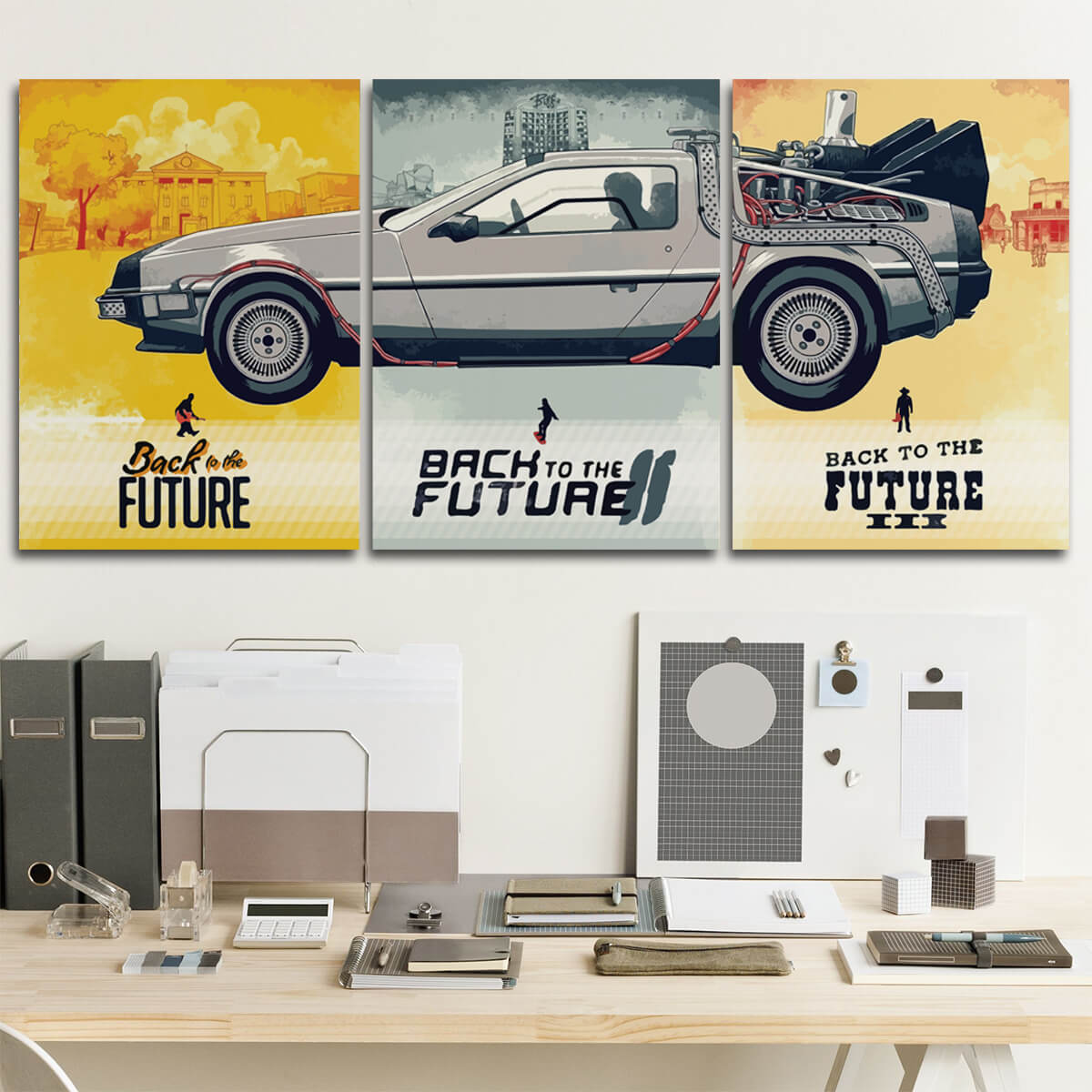 Back to the Future Canvas Wall Art