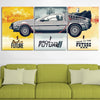 Back to the Future Canvas Wall Art