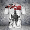Godzilla All Over Print T-shirt - Eastern Style 3D Art Crewneck Tee