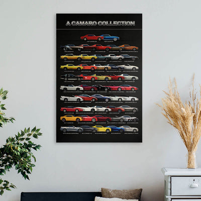 Camaro New Collection Canvas Wall Art V2