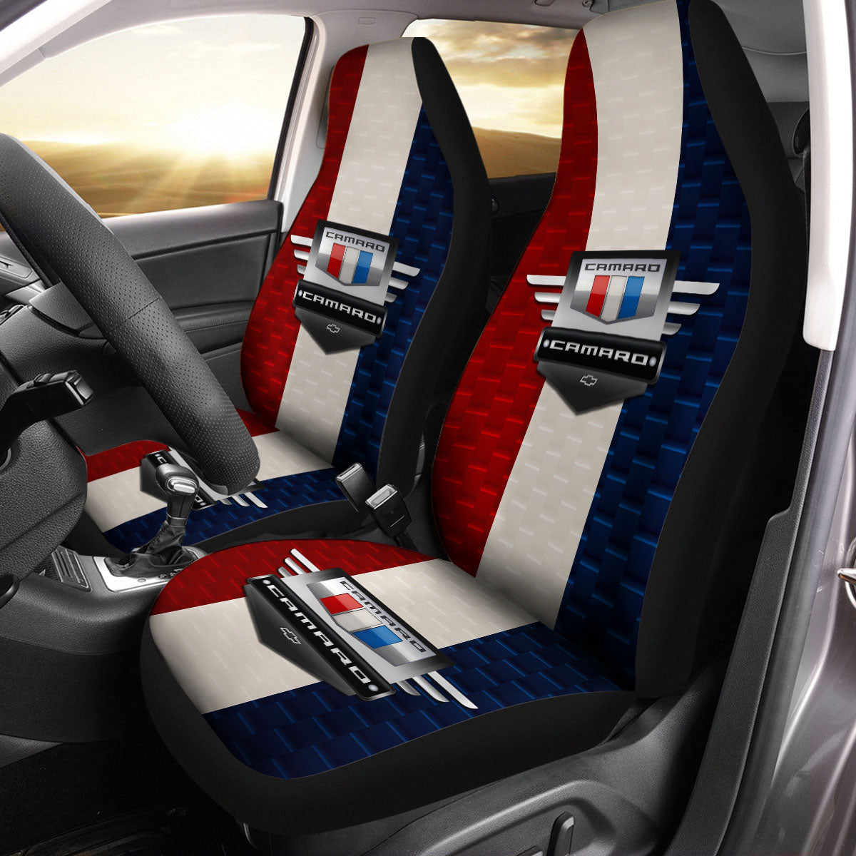 Camaro Art Car Seat Cover
