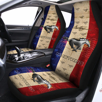 Mustang Art Car Seat Cover