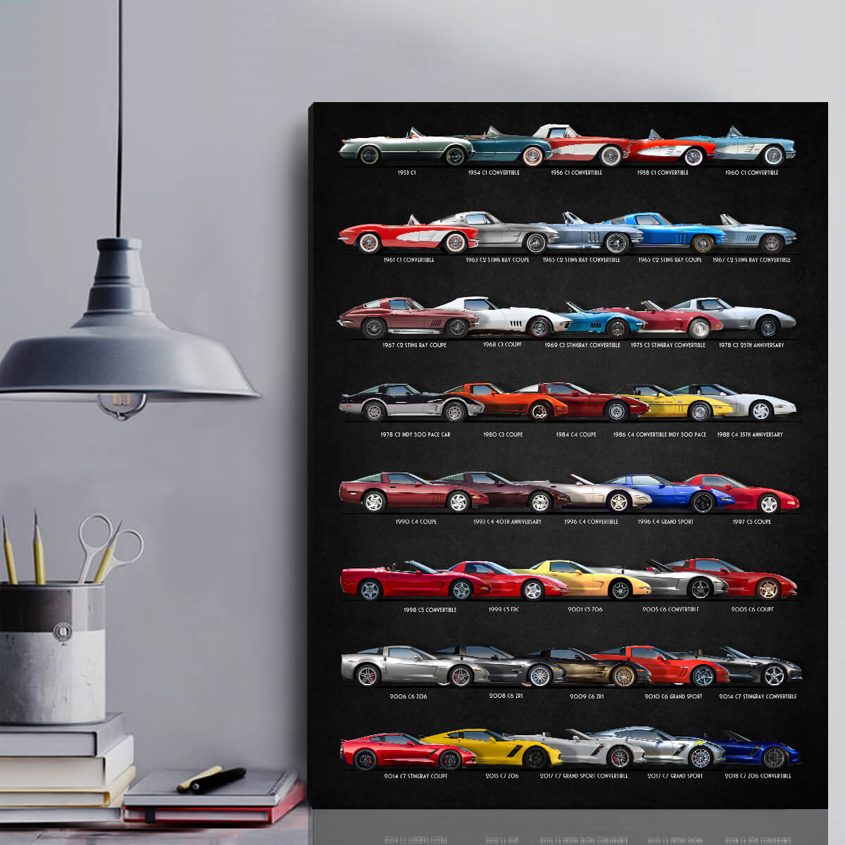 All CV Collection Canvas Wall Art