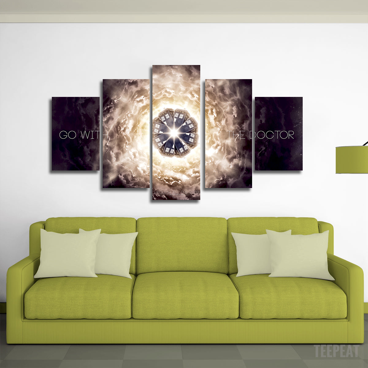 Doctor Who - Tardis Canvas Wall Art