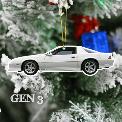 Camaro Christmas Tree Decoration Hanging Ornament Set