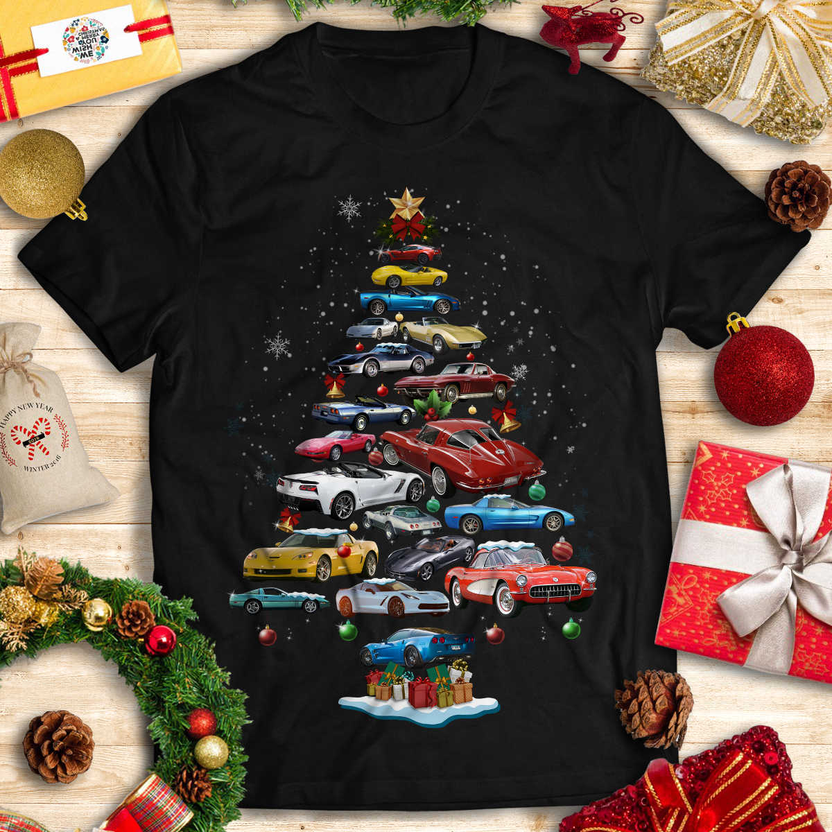 Corvette christmas sweater best sale