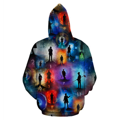 Doctor Who Collection All Over Print Hoodie