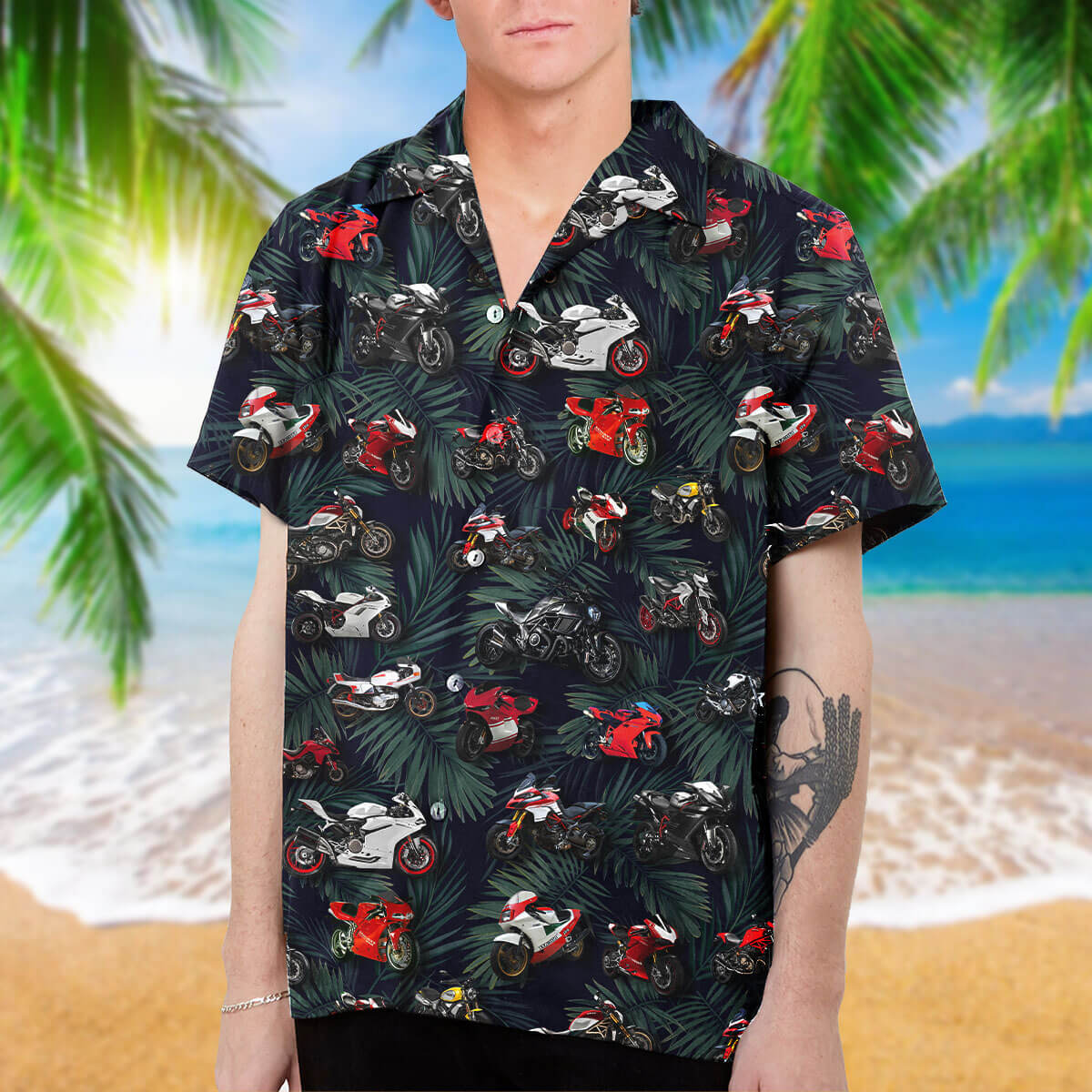 Ducati Collection Art Hawaiian Shirt