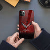 CV Glass Phone Case - CV Art Protective Phone Cover For iPhone And Samsung