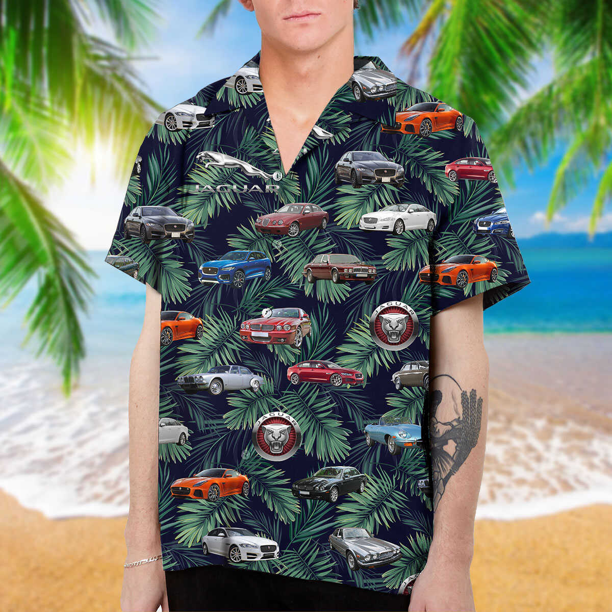 Jaguar Hawaiian Shirt - Jaguar Collection Art Hawaiian Shirt