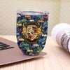 911 Hawaiian Wine Tumbler - Stainless Steel Vacuum Insulated Wine Tumbler For 911 Fans