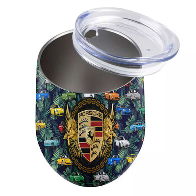 911 Hawaiian Wine Tumbler - Stainless Steel Vacuum Insulated Wine Tumbler For 911 Fans