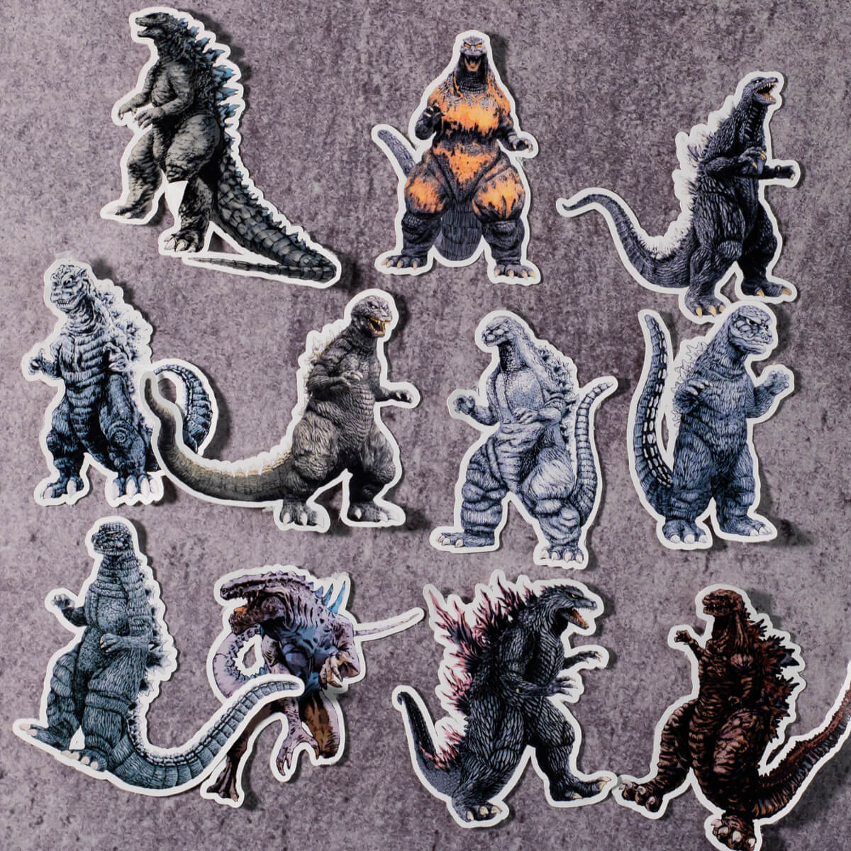 Godzilla Collection Stickers - TrendySweety