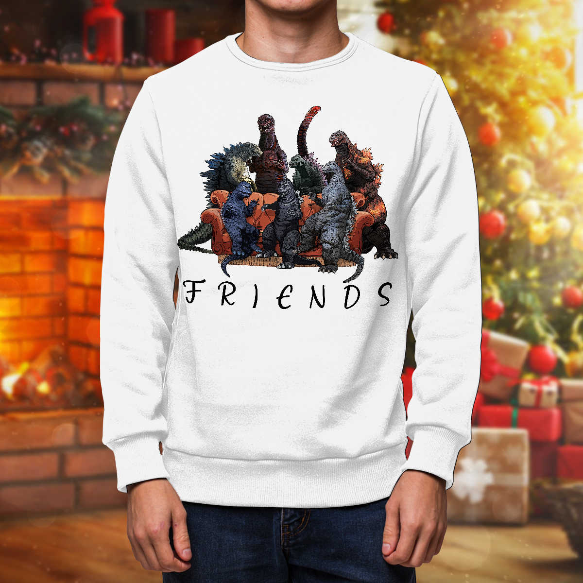 Godzilla Company Sweatshirt TrendySweety