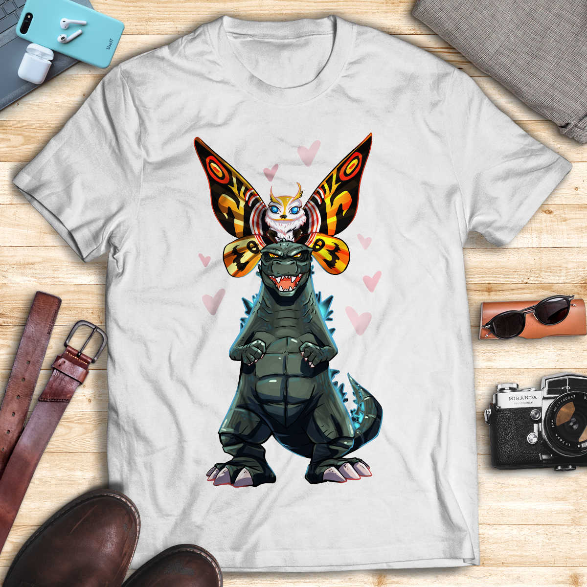 Godzilla & Mothra v1 T-shirt