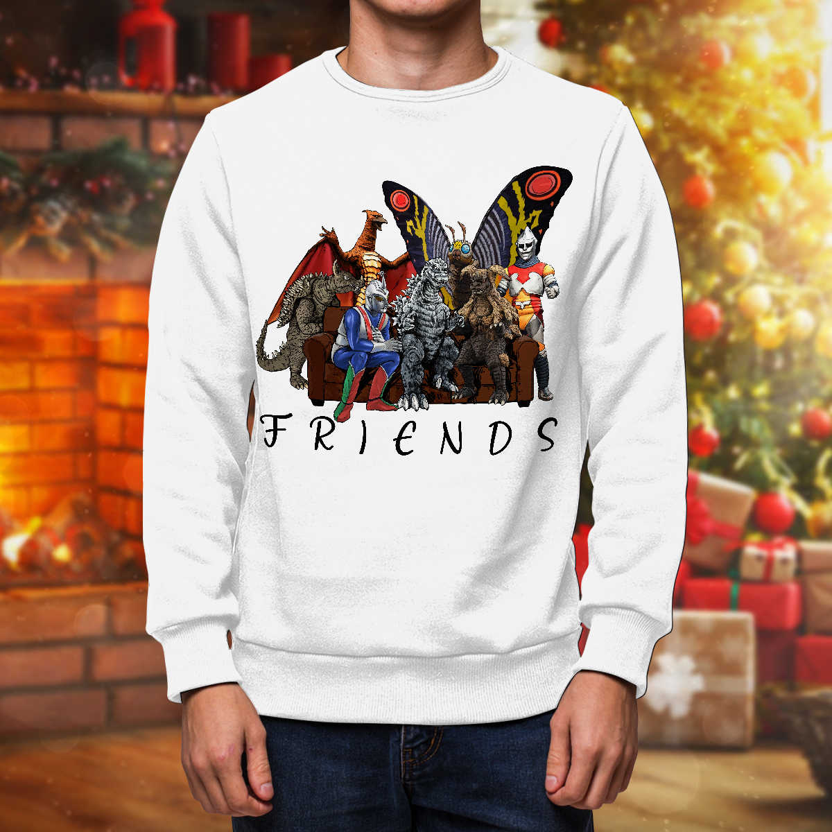 Godzilla and Friends T-shirt V.2