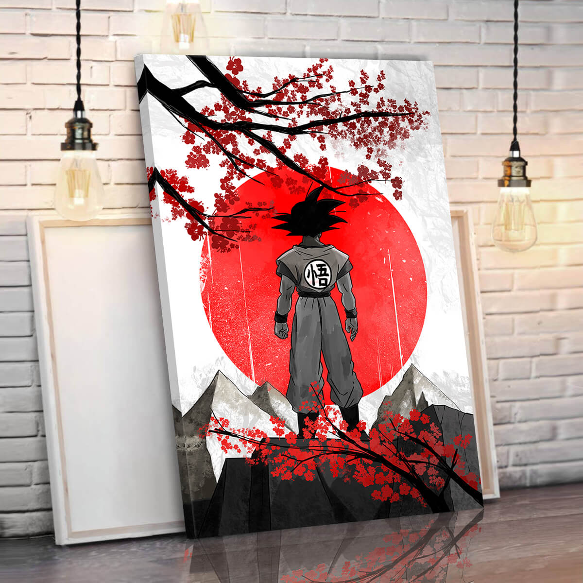 Goku Eastern Style Canvas Wall Art