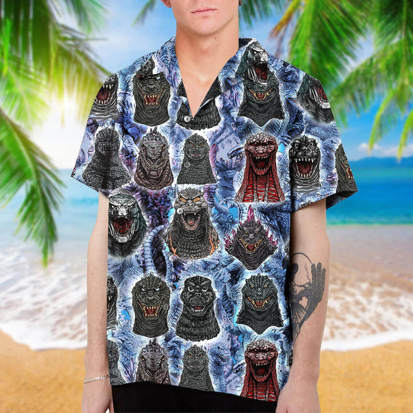 Godzilla New Collection Art Hawaiian Shirt v.2 - TrendySweety