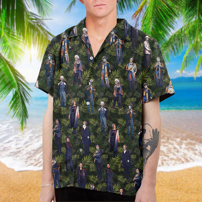 The Doctors Collection Art Hawaiian Shirt and Beach Short