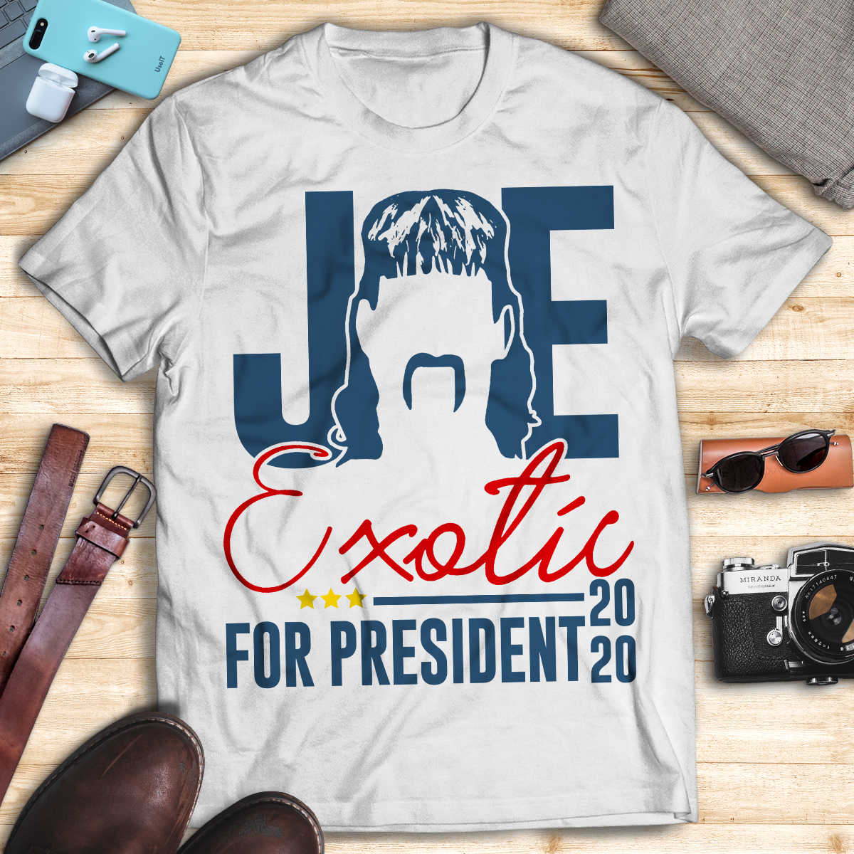 Joe Exotic - Tiger King for President V.2 T-shirt