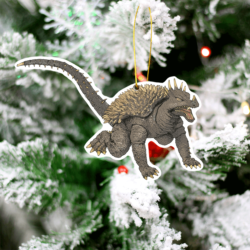 Kaiju Christmas Tree Decoration Hanging Ornament Set