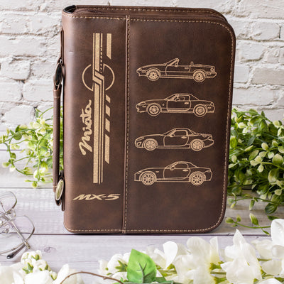 Miata MX-5 Collection Leather Book/Bible Cover