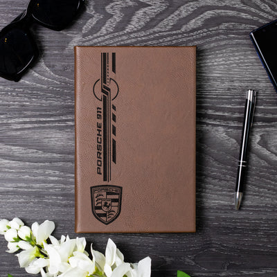 911 Laser Engraved Leather Journal