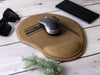 911 Engraved Leather Mouse Pad