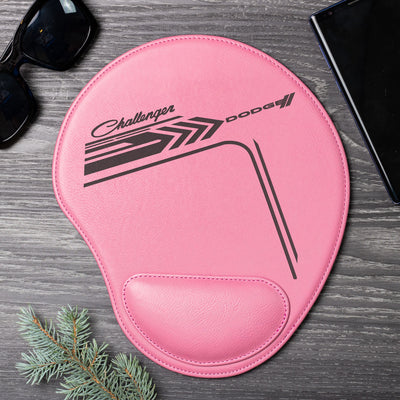 Challenger Engraved Leather Mouse Pad